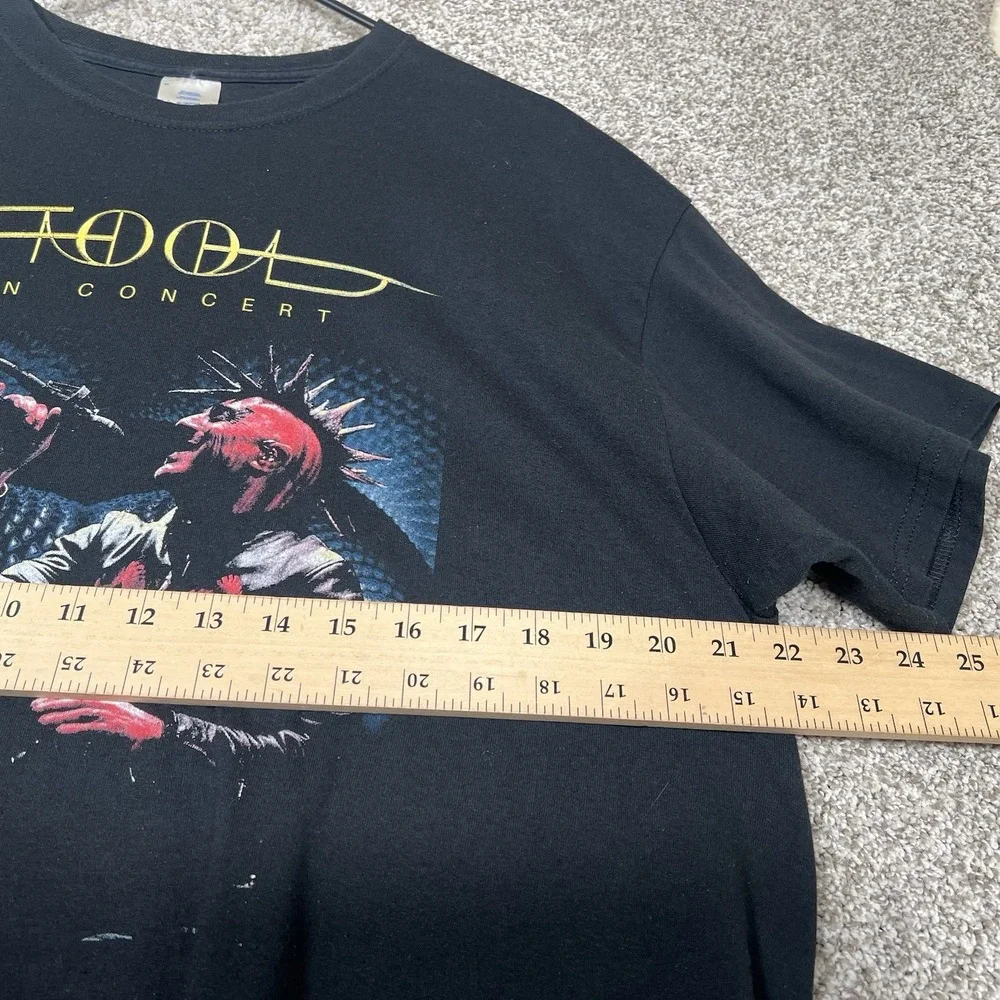 Tool Tour T-Shirt Mens XL Black Band Tee 2004 Concert Short Sleeve Graphic - Picture 4 of 6